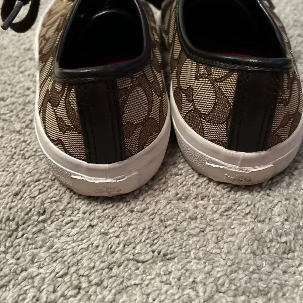 COACH Empire Sneakers Shoes Size 7.5B‎